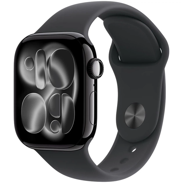 Смарт-годинник Apple Watch Series 11 GPS, 42mm, Jet Black Aluminium, Black Sport Band, M/L (Grade B) - Б/В - Фото 1 Смарт-годинник Apple Watch Series 11 GPS, 42mm, Jet Black Aluminium, Black Sport Band, M/L (Grade B) - Б/В - зображення 1
