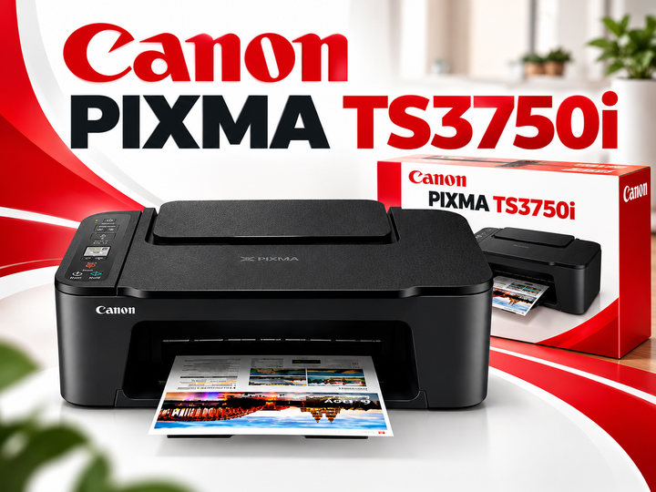 Принтер цветной печати 3 в 1 Canon Pixma TS3750i WiFi МФУ беспроводной печати - Фото 1 Принтер цветной печати 3 в 1 Canon Pixma TS3750i WiFi МФУ беспроводной печати - изображение 1