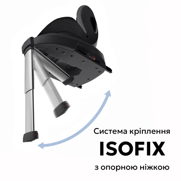 Автокрісло Bugs Aera 360 Iron Grey група від 0 до 36 кг (4823056520089) - Фото 4 Автокрісло Bugs Aera 360 Iron Grey група від 0 до 36 кг (4823056520089) - зображення 4