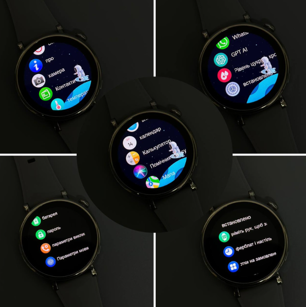 Смарт-часы Smart Watch GM2 Mini с 2 ремешками, Bluetooth звонки, сообщения, спортивные режимы, Серебряный - изображение 3
