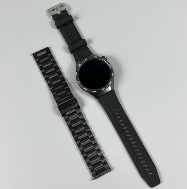 Смарт-часы Smart Watch GM2 Pro с 2мя ремешками Черные - Фото 2 Смарт-часы Smart Watch GM2 Pro с 2мя ремешками Черные - изображение 2