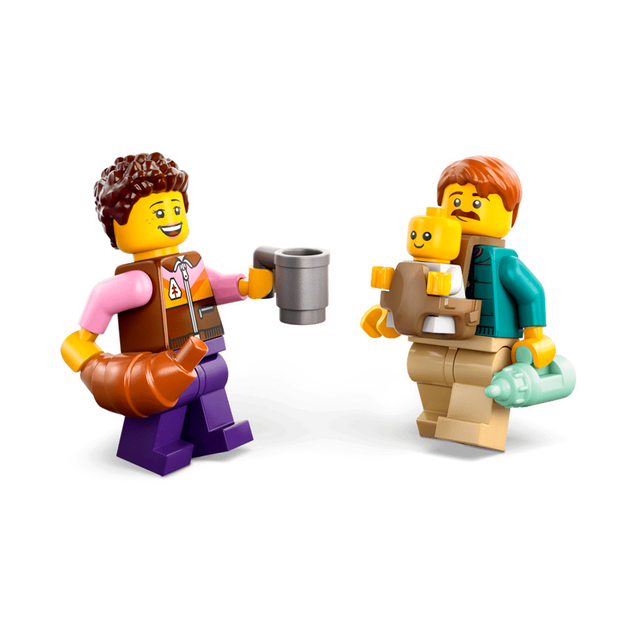 Конструктор LEGO City Приключенческий дом на колесах для отпуска 385 деталей (60454) - Фото 5 Конструктор LEGO City Приключенческий дом на колесах для отпуска 385 деталей (60454) - изображение 5