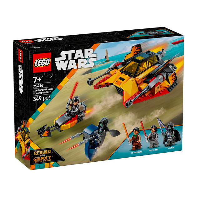 Конструктор LEGO Star Wars The Force Burner Сніговий винищувач 349 деталей (75414) - зображення 2