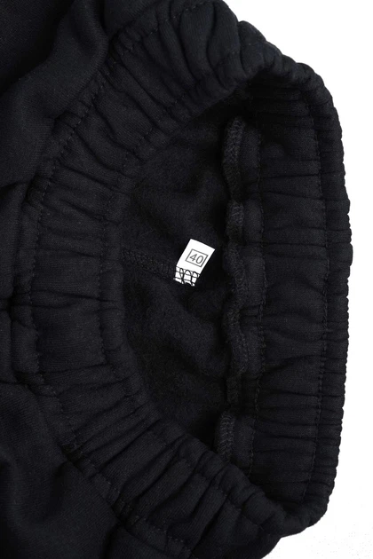 Зимние теплые детские для мальчика спортивные штаны черные с начесом Armani (449732) 164 см - Фото 3 Зимние теплые детские для мальчика спортивные штаны черные с начесом Armani (449732) 164 см - изображение 3