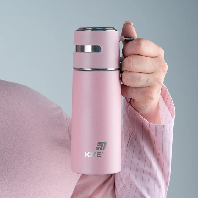 Термос Kite 350 мл, рожевий, K25-1223-3 - зображення 6