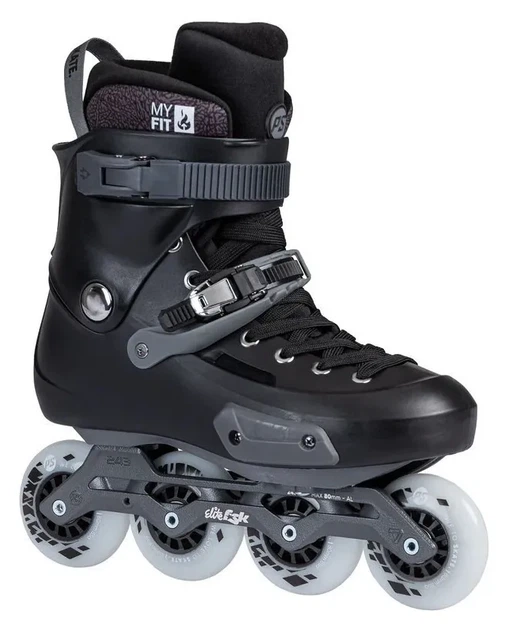 Фріскейт ролики POWERSLIDE ( 908481 ) Zoom Pro 80 Black 2026 (Чорний, 41-42) - изображение 2