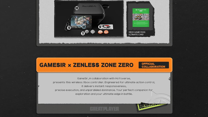 Геймпад GameSir G7 Pro Zenless Zone Zero Edition для Xbox, ПК, Android, беспроводной 2.4G, Bluetooth 5.3, TMR стики, Hall Effect - изображение 6