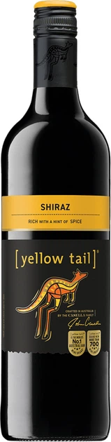 Вино Yellow Tail Shiraz червоне напівсухе 0.75 л (9322214006229) - Фото 2 Вино Yellow Tail Shiraz червоне напівсухе 0.75 л (9322214006229) - зображення 2