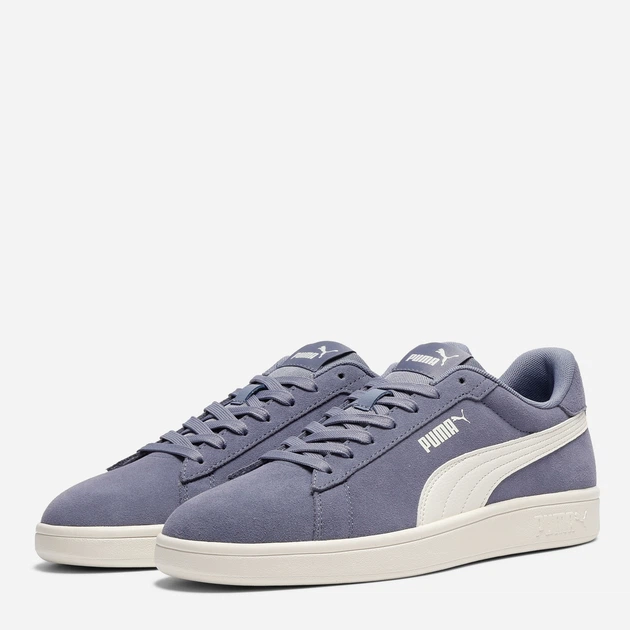 Чоловічі кеди замшеві низькі Puma Smash 3.0 39098431 41 Сірі (4069161504501) - Фото 2 Чоловічі кеди замшеві низькі Puma Smash 3.0 39098431 41 Сірі (4069161504501) - зображення 2