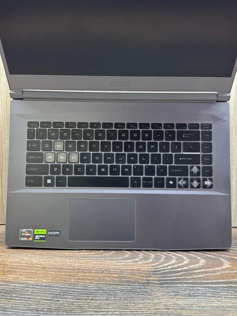Уцінка! Ігровий ноутбук MSI Thin A15 B7VE - 15.6| FHD| AMD Ryzen 5 7535HS| DDR5-16GB| SSD-480GB| RTX 4050 6GB - изображение 3