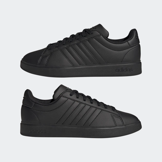 Чоловічі кросівки GRAND COURT 2.0 adidas GW9198 43.5 (9 UK) чорний (4065426007930) - зображення 7