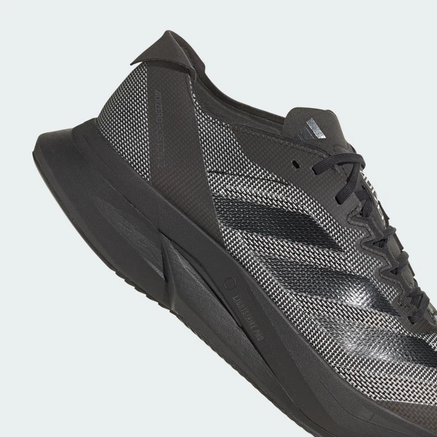 Чоловічі кросівки Adizero Boston 12 adidas ID5985 48.5 (13 UK) чорний (4066765242051) - зображення 8