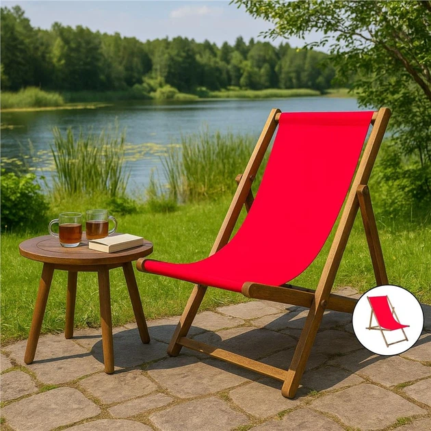 Шезлонг Dechland DC0012 OXFORD10 - зображення 7