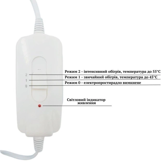 Електрогрілка Electric Blanket (50х80 см) - изображение 2