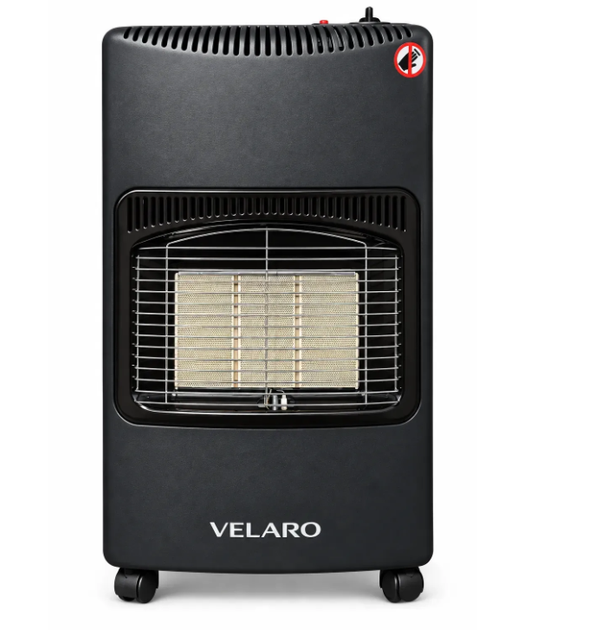 Газовый обогреватель VELARO Flex VL-401 4200 Вт 3 режима с редуктором и шлангом Портативный инфракрасный обогреватель для дома - изображение 3