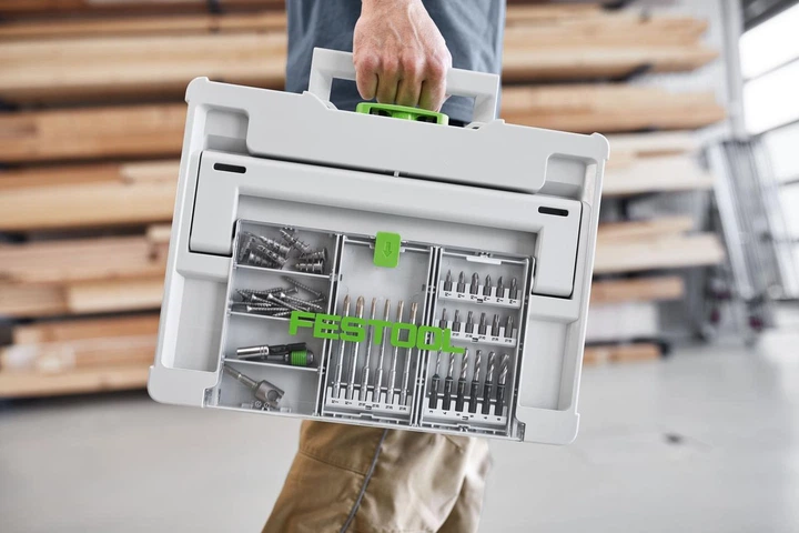 Набор бит в кассете BKS SYS3 100 мм CE Festool 577399 - Фото 6 Набор бит в кассете BKS SYS3 100 мм CE Festool 577399 - изображение 6