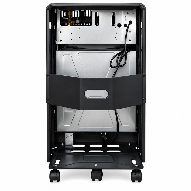 Обогреватель газово электрический DOMOTEC 4200 Вт, инфракрасный, кварцевый, на колесах, 2 в 1 - Фото 4 Обогреватель газово электрический DOMOTEC 4200 Вт, инфракрасный, кварцевый, на колесах, 2 в 1 - изображение 4