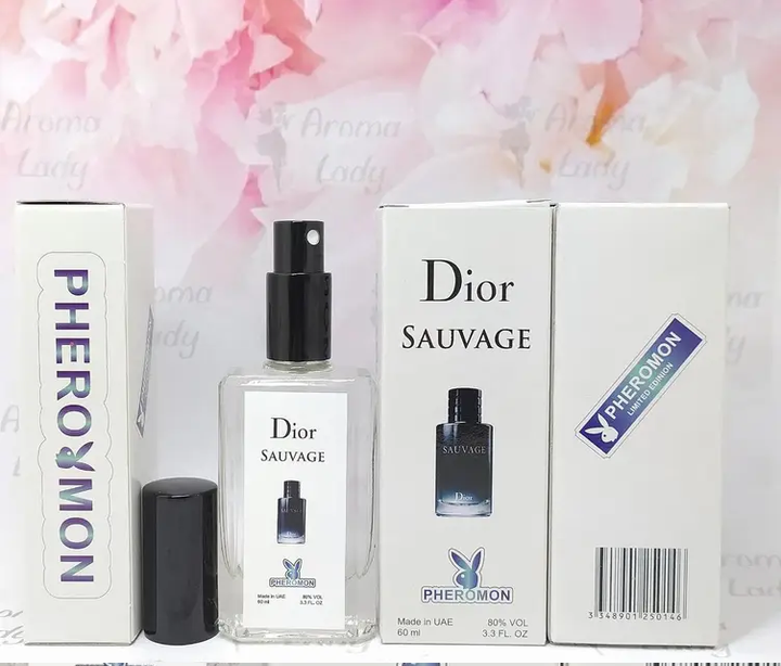 Мужской парфюм Christian Dior Sauvage с феромонами, 60 мл - Фото 1 Мужской парфюм Christian Dior Sauvage с феромонами, 60 мл - изображение 1