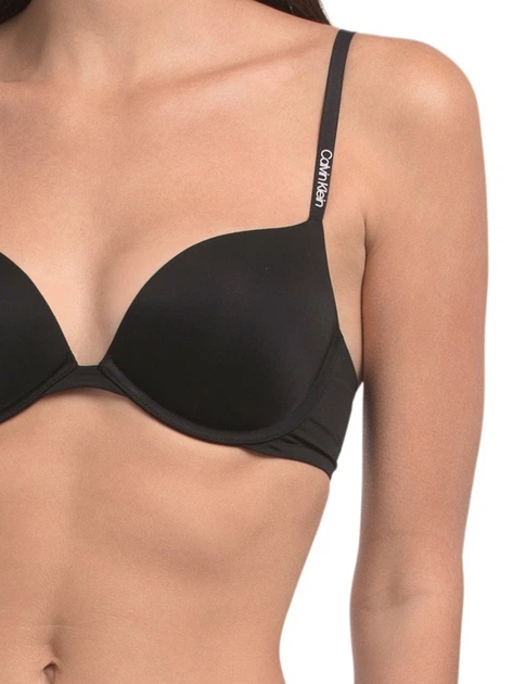 Бюстгальтер с Push-up с косточками бесшовный Calvin Klein 639068191 34C Черный (1163094953) - Фото 3 Бюстгальтер с Push-up с косточками бесшовный Calvin Klein 639068191 34C Черный (1163094953) - изображение 3