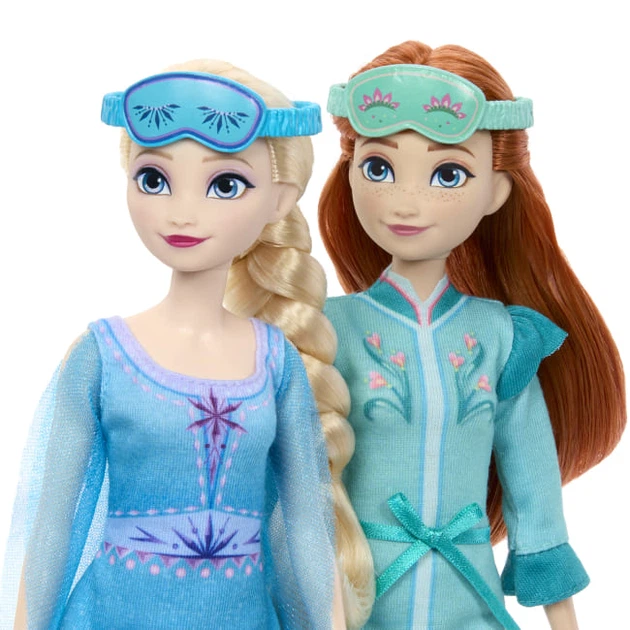 Игровой набор Disney Frozen Уютная пижамная вечеринка Анны и Эльзы Холодное сердце JML08 - изображение 2
