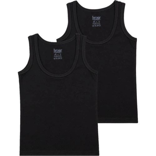 Майка детская Bross базовая (2040-98B-black) Bross 2040-98B-black 1096753 - Фото 1 Майка детская Bross базовая (2040-98B-black) Bross 2040-98B-black 1096753 - изображение 1