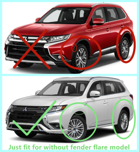 Брызговики Mitsubishi Outlander PHEV 2018+, (4шт.) - изображение 6