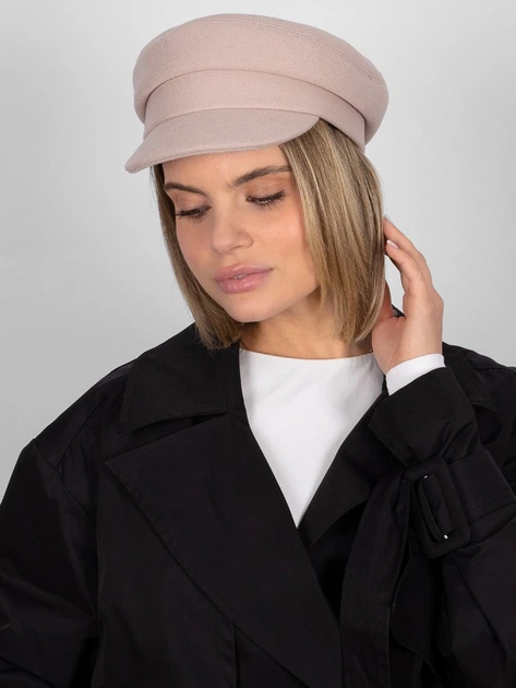 Кепи женское VILSS Pellicci Cashmere VL-2208-025-М 57-58 Жемчуг (ROZ6501064600) - Фото 3 Кепи женское VILSS Pellicci Cashmere VL-2208-025-М 57-58 Жемчуг (ROZ6501064600) - изображение 3