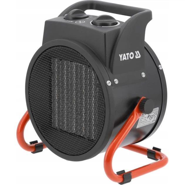 Тепловентилятор PTC Yato 3 кВт 230В (YT-99705) - Фото 1 Тепловентилятор PTC Yato 3 кВт 230В (YT-99705) - изображение 1
