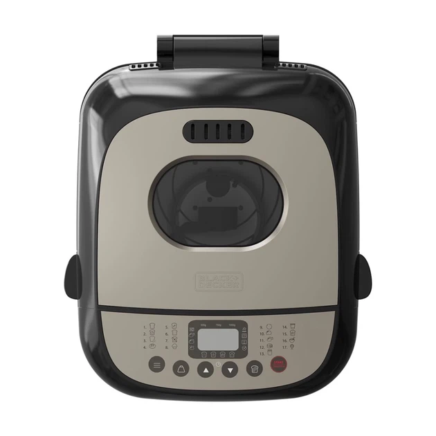 Хлібопічка Black&Decker BXBM600E 600 Вт 1 кг 3 рівні інтенсивності (ES9140020B) - зображення 4