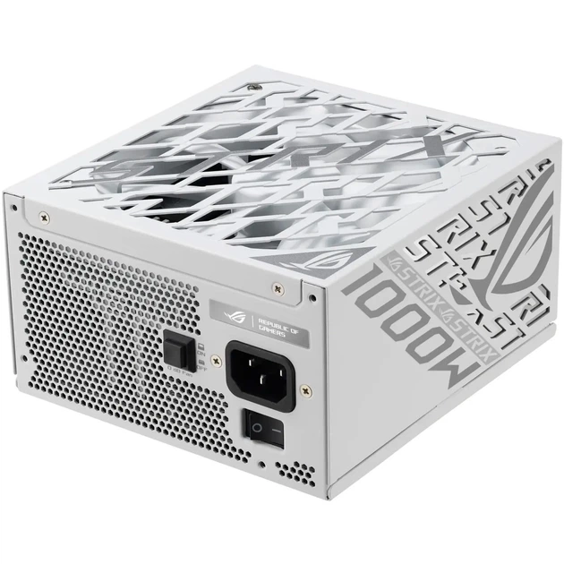 Блок питания ASUS ROG Strix 1000W Platinum (ROG Equalizer) White Edition (90YE00W9-B0NA00) - Фото 2 Блок питания ASUS ROG Strix 1000W Platinum (ROG Equalizer) White Edition (90YE00W9-B0NA00) - изображение 2