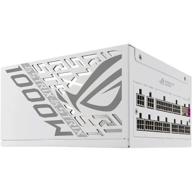 Блок питания ASUS ROG Strix 1000W Platinum (ROG Equalizer) White Edition (90YE00W9-B0NA00) - Фото 7 Блок питания ASUS ROG Strix 1000W Platinum (ROG Equalizer) White Edition (90YE00W9-B0NA00) - изображение 7