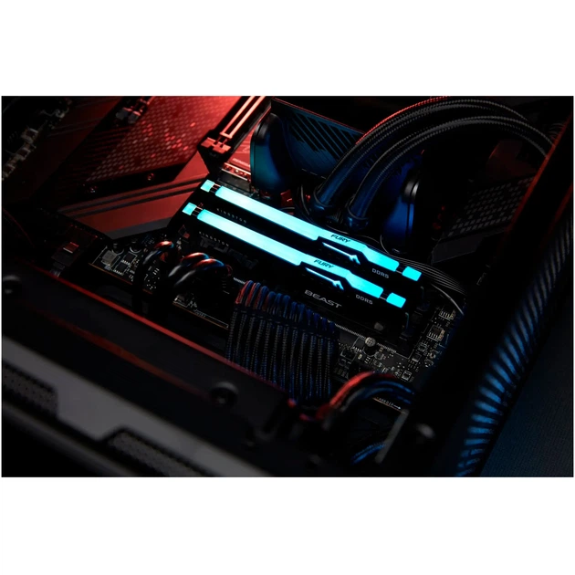 Модуль памяти Kingston FURY Beast Black RGB DDR5-6000 32GB CL36-44-44 (KF560C36BBE2A-32) - изображение 6