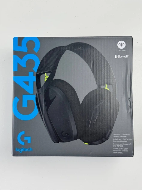 Беспроводные наушники Logitech G435 LIGHTSPEED & Bluetooth с микрофоном - совместимость с Dolby Atmos, до 18 часов непрерывной работы (981-001050) - Б/У - изображение 2