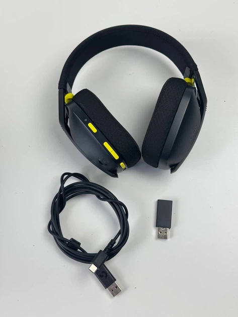 Беспроводные наушники Logitech G435 LIGHTSPEED & Bluetooth с микрофоном - совместимость с Dolby Atmos, до 18 часов непрерывной работы (981-001050) - Б/У - изображение 3