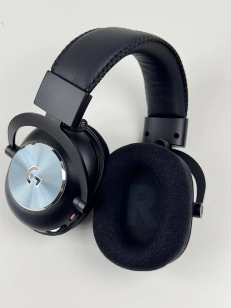 Бездротові навушники Logitech G PRO X LIGHTSPEED - знімний мікрофон з технологією Blue VO!CE, DTS Headphone: X 2.0 (981-000907) - Б/В - Фото 7 Бездротові навушники Logitech G PRO X LIGHTSPEED - знімний мікрофон з технологією Blue VO!CE, DTS Headphone: X 2.0 (981-000907) - Б/В - зображення 7