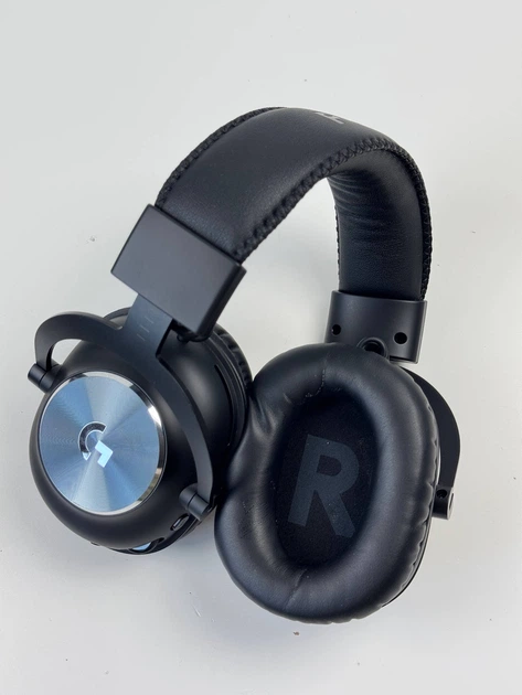 Бездротові навушники Logitech G PRO X LIGHTSPEED - знімний мікрофон з технологією Blue VO!CE, DTS Headphone: X 2.0 (981-000907) - Б/В - Фото 6 Бездротові навушники Logitech G PRO X LIGHTSPEED - знімний мікрофон з технологією Blue VO!CE, DTS Headphone: X 2.0 (981-000907) - Б/В - зображення 6