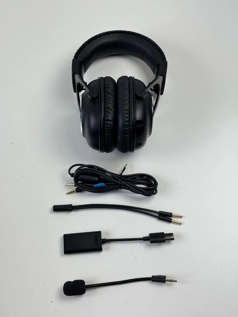 Дротові ігрові навушники Logitech G Pro X SE - знімний мікрофон, віртуальний об'ємний звук DTS Headphone:X 7.1 (981-001470) - Б/В - Фото 3 Дротові ігрові навушники Logitech G Pro X SE - знімний мікрофон, віртуальний об'ємний звук DTS Headphone:X 7.1 (981-001470) - Б/В - зображення 3