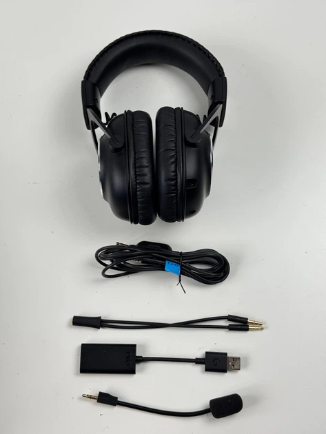 Дротові ігрові навушники Logitech G Pro X SE - знімний мікрофон, віртуальний об'ємний звук DTS Headphone:X 7.1 (981-001470) - Б/В - Фото 3 Дротові ігрові навушники Logitech G Pro X SE - знімний мікрофон, віртуальний об'ємний звук DTS Headphone:X 7.1 (981-001470) - Б/В - зображення 3