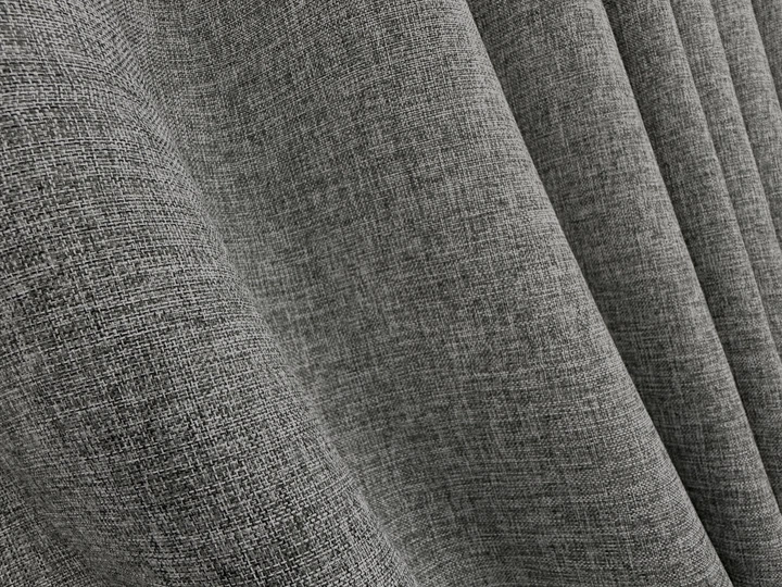 Комплект готових штор VR-Textil Льон Мішковина № 108ш Сірий 150х270см 2 шт (30-023) - Фото 6 Комплект готових штор VR-Textil Льон Мішковина № 108ш Сірий 150х270см 2 шт (30-023) - зображення 6