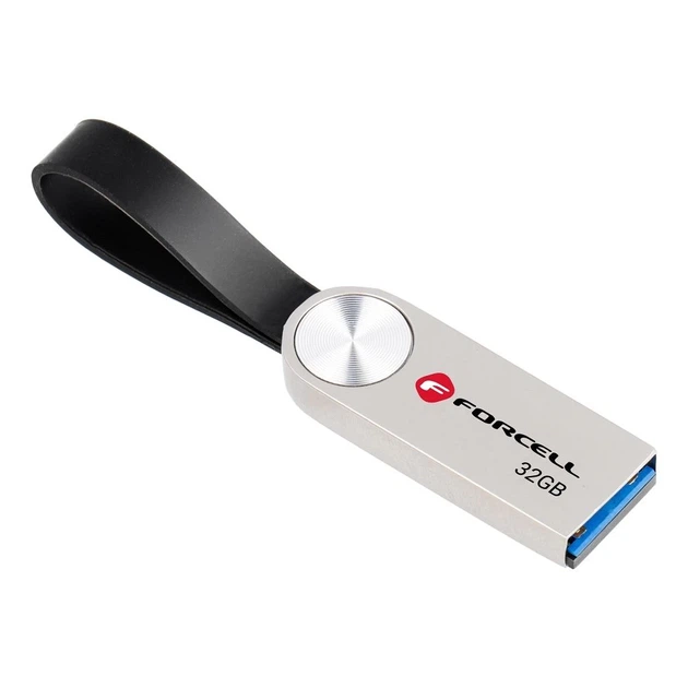 USB-накопичувач Forcell F-Data Metal 32GB USB 3.2 Gen 1 Silver (5903396391804) - зображення 3