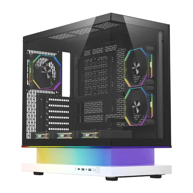 Корпус компьютерный Darkflash F1 ATX White (F1 ATX White +6F) - Фото 11 Корпус компьютерный Darkflash F1 ATX White (F1 ATX White +6F) - изображение 11