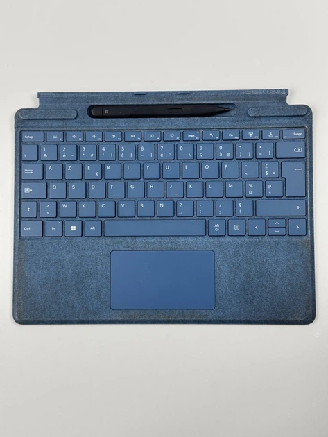 Клавіатура для планшета Microsoft Surface Signature Keyboard with Slim Pen 2 AZERTY Sapphire (з тачпадом, з підсвіткою, французька розкладка) (196388072385) - Б/В - зображення 3