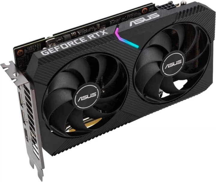 Відеокарта ASUS GeForce RTX 3060 DUAL OC V2 LHR 12 GB GDDR6 (DUAL-RTX3060-O12G-V2) EU - зображення 2