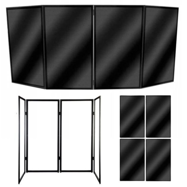 Сценічна ширма STAND4ME DJ Parawan Compact BK (5908249838437) - зображення 2