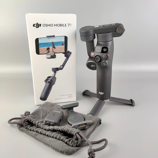 Стабілізатор DJI Osmo Mobile 7P Сірий (102461385) - Уцінка - Фото 8 Стабілізатор DJI Osmo Mobile 7P Сірий (102461385) - Уцінка - зображення 8