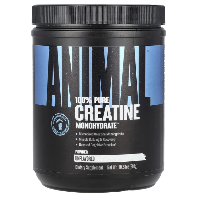 Креатин Animal 100% Creatine Monohydrate 300 грамм - Фото 1 Креатин Animal 100% Creatine Monohydrate 300 грамм - изображение 1