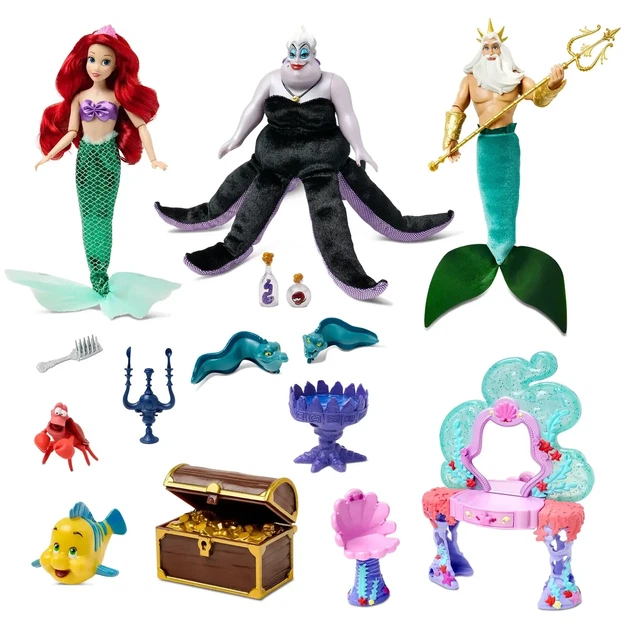 Большой игровой набор Русалочка Ариэль Урсула Король Тритон Disney 416122754644 - Фото 1 Большой игровой набор Русалочка Ариэль Урсула Король Тритон Disney 416122754644 - изображение 1