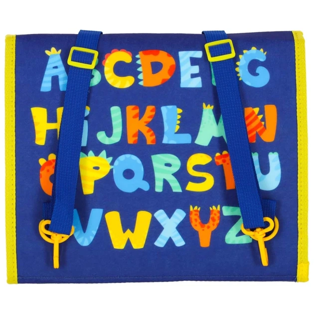 Доска манипуляционная сенсорная Montessori в форме рюкзака Blue (5903039765382) - Фото 3 Доска манипуляционная сенсорная Montessori в форме рюкзака Blue (5903039765382) - изображение 3