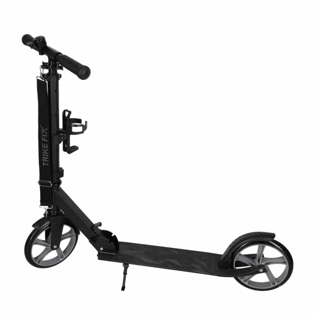 Самокат городской складной колеса Trike Fix 200 мм Black-Gray (5903039771611) - изображение 9