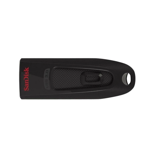 Флешка SanDisk Ultra 128 ГБ USB 3.2 Gen 1 чорна - Фото 1 Флешка SanDisk Ultra 128 ГБ USB 3.2 Gen 1 чорна - зображення 1